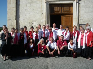 CONCERT AVEC LA CHORALE BEL CANTO  DANS L’EGLISE ROMANE – SAMEDI 12 OCTOBRE – 17H00