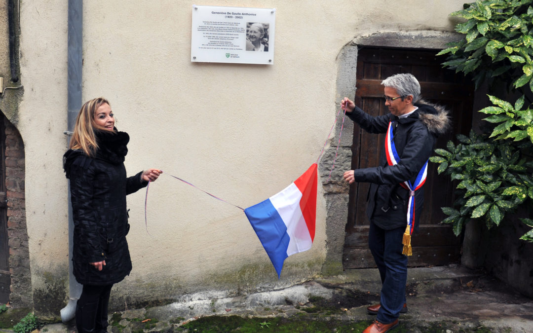 Commémoration du centenaire de la naissance de Geneviève de Gaulle