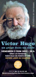 Spectacle sur Victor Hugo  aux Gîtes Les Terrasses