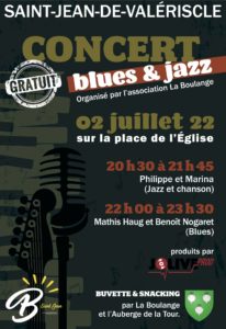 Jazz et Blues pour le premier concert de l’été