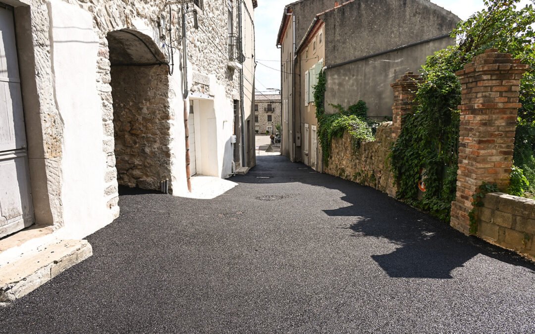 Chantier terminé rue des Granges