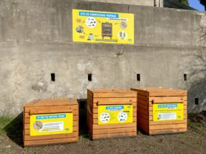 Un site de compostage partagé à destination des habitants installé Place Jean Jaurès