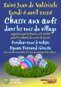 Chasse aux œufs ce lundi  de Paques