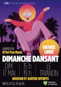Dimanche dansant le 17 mai au Trianon – entrée libre