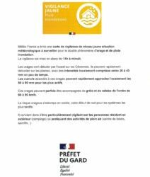 Vigilance météo