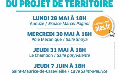 PRÉSENTATION PUBLIQUE DU PROJET DE TERRITOIRE