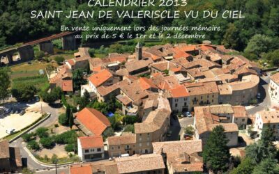 SAINT JEAN DE VALÉRISCLE, VU DU CIEL