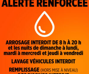 ALERTE RENFORCÉE SÉCHERESSE