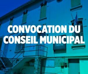 Convocation du Conseil municipal le 5 juin 2026 à 18 h