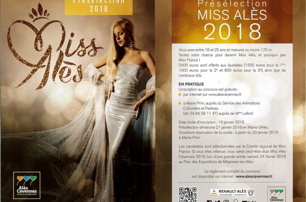 INSCRIPTION MISS ALES