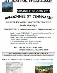 RANDONNÉE SAINT JEANNAISE – DIMANCHE 30 JUIN 2013